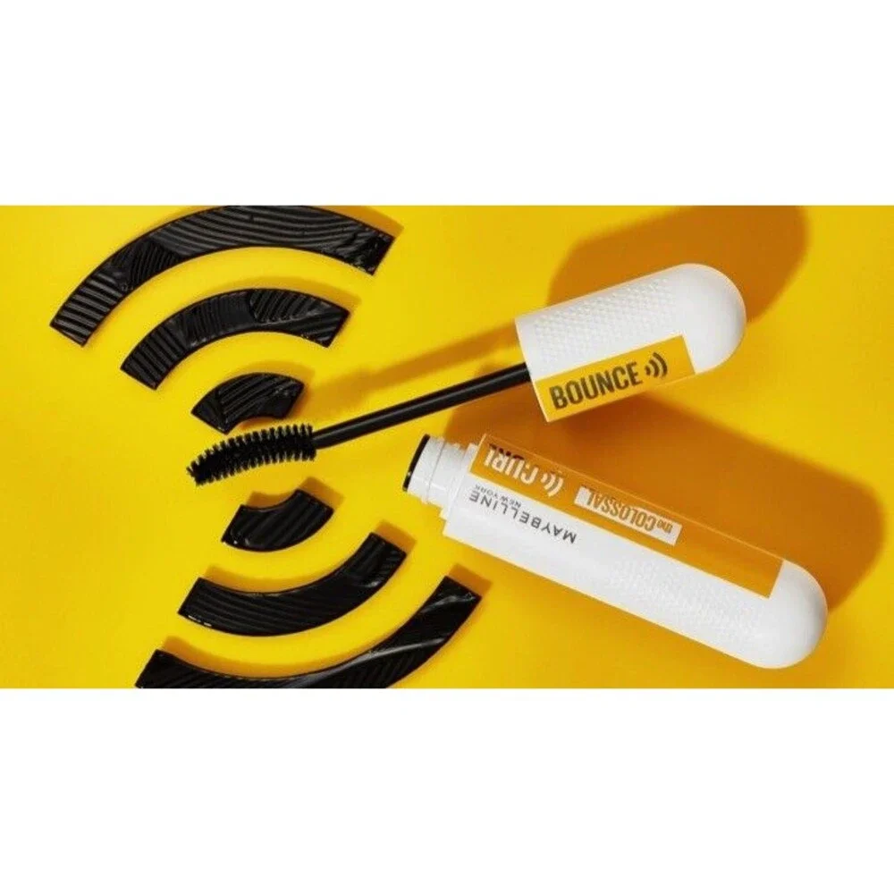 Maybelline The Colossal Big Curl Bounce Mascara Volume 24 Hour Wear Waterproof